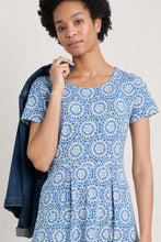 Load image into Gallery viewer, Veronica Dress in Crochet Sunflower Mid Whirl Dress Seasalt 
