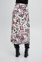 Load image into Gallery viewer, Villy Skirt in Crystal Gray Collage Print Beige Skirt Ichi 
