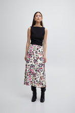 Load image into Gallery viewer, Villy Skirt in Crystal Gray Collage Print Beige Skirt Ichi 
