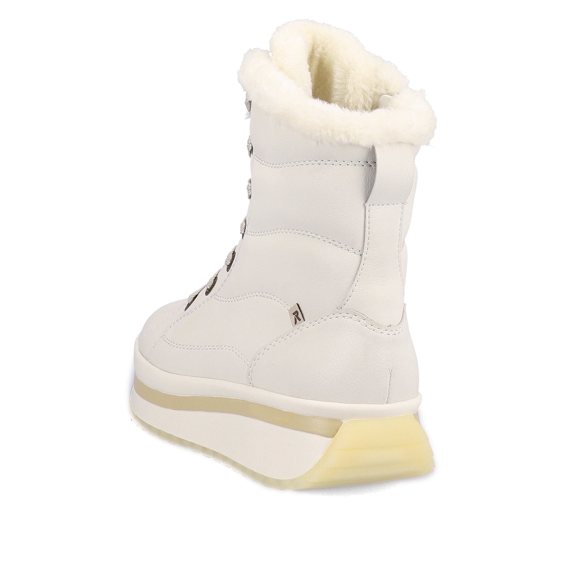 White Sole Lace-up Boot Footwear Rieker 