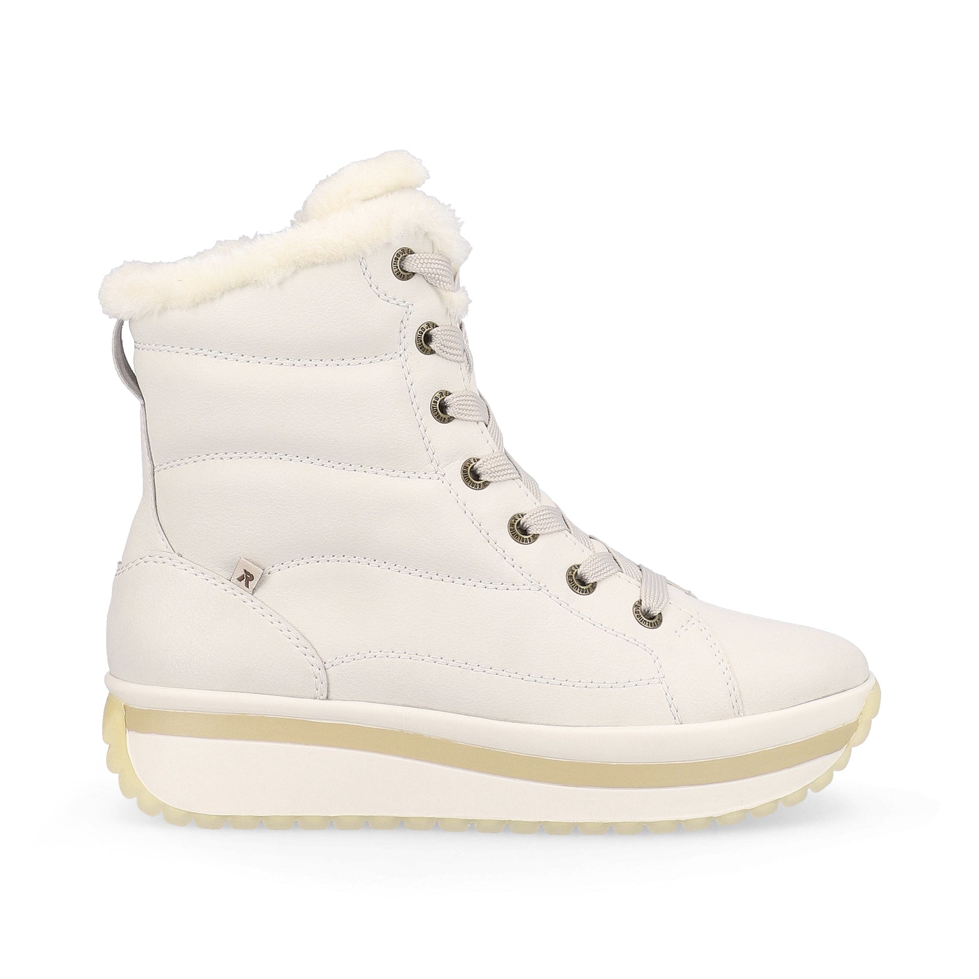 White Sole Lace-up Boot Footwear Rieker 