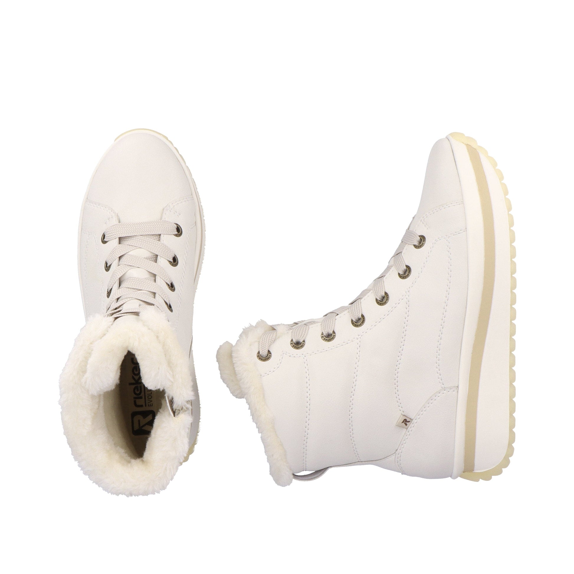 White Sole Lace-up Boot Footwear Rieker 