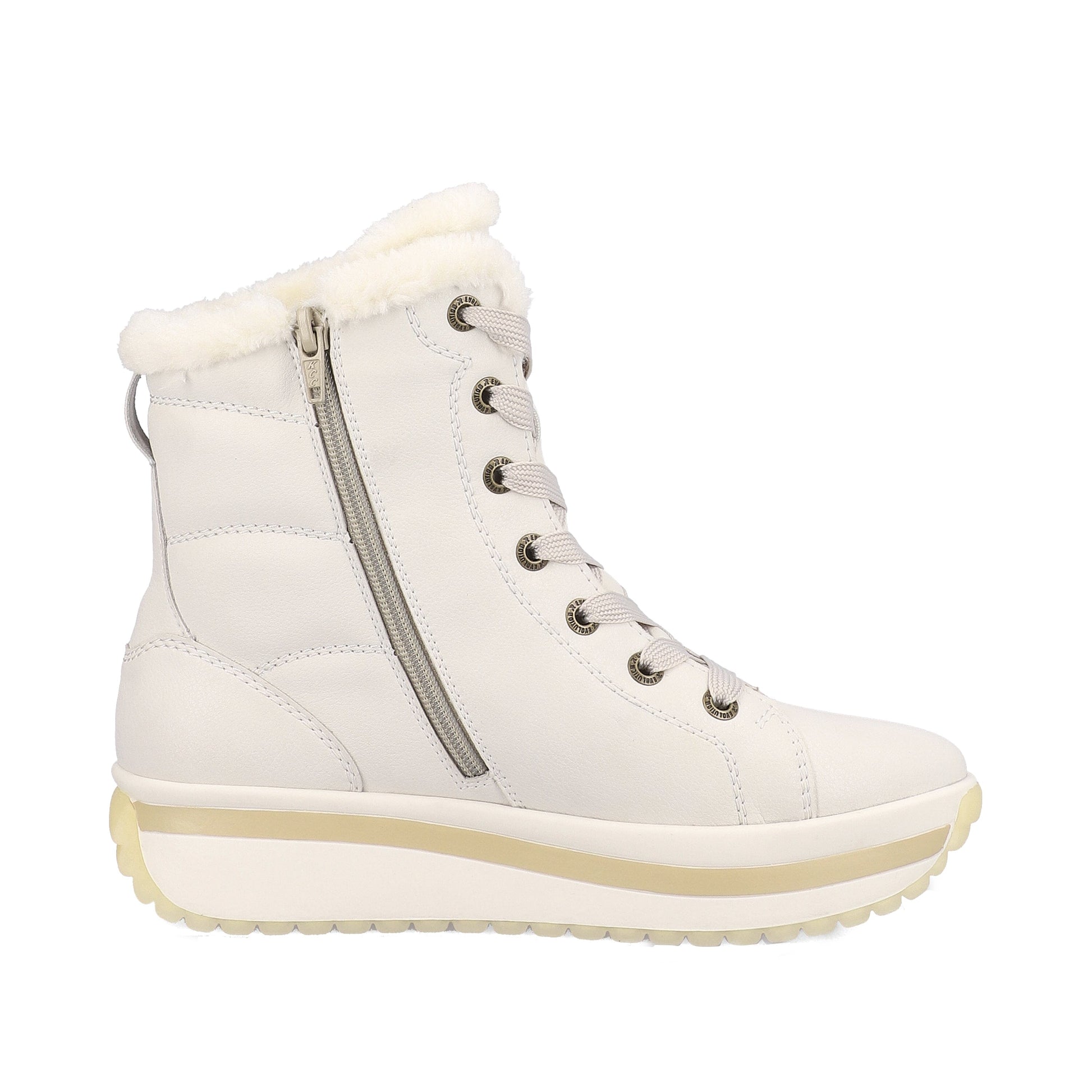 White Sole Lace-up Boot Footwear Rieker 