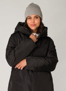 Winter Outerwear Bubble Jacket in Black/Multi Colour Jacket Yest 