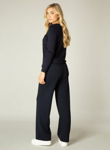 Load image into Gallery viewer, Yarah Wide Trouser in Dark Blue - Renaissance Boutiques Ireland

