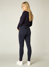 Load image into Gallery viewer, Yumi High Waist Legging in Navy Legging Base Level 
