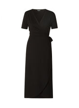 Load image into Gallery viewer, Yvie Wrap Dress in Black - Renaissance Boutiques Ireland
